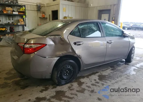 2015 Toyota Corolla L из США, поврежденный, VIN 5YFBURHEXFP361607